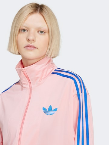 ADIDAS ORIGINALS Sweatvest 'Adicolor Classic Firebird' in Roze
