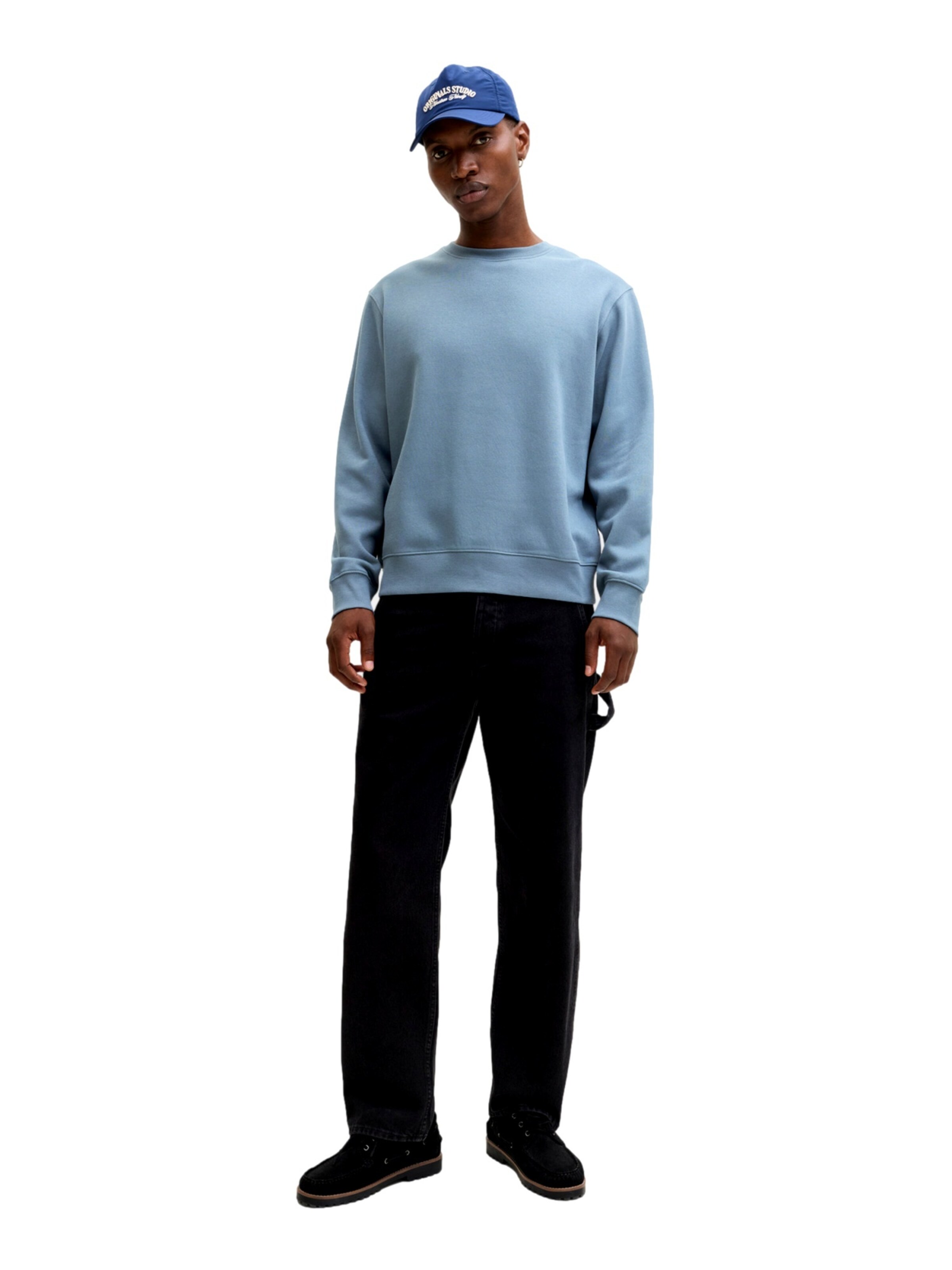 JACK & JONESSweater majica 'JJEStar' - plava boja