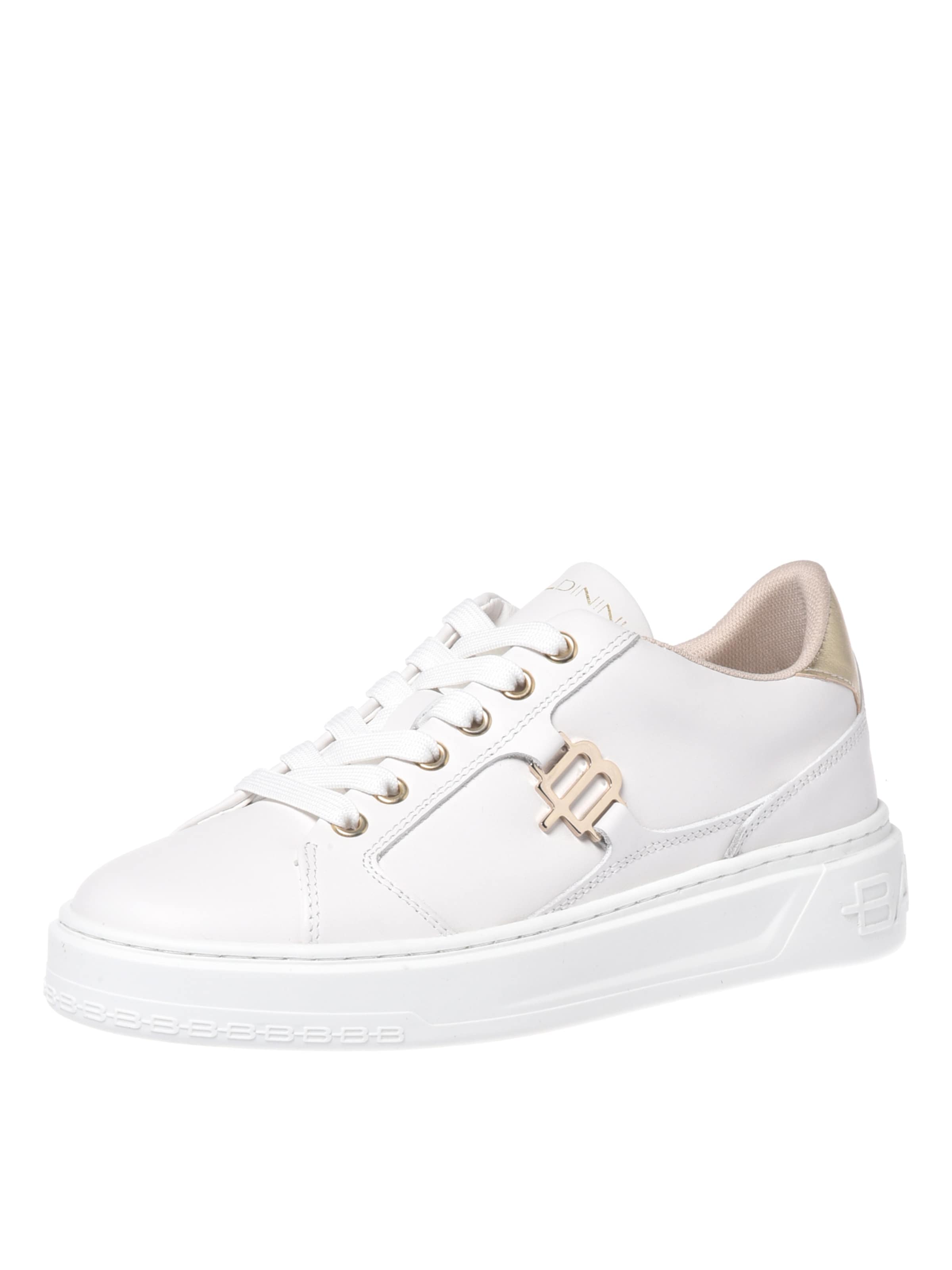 BALDININI Platform trainers in White: front