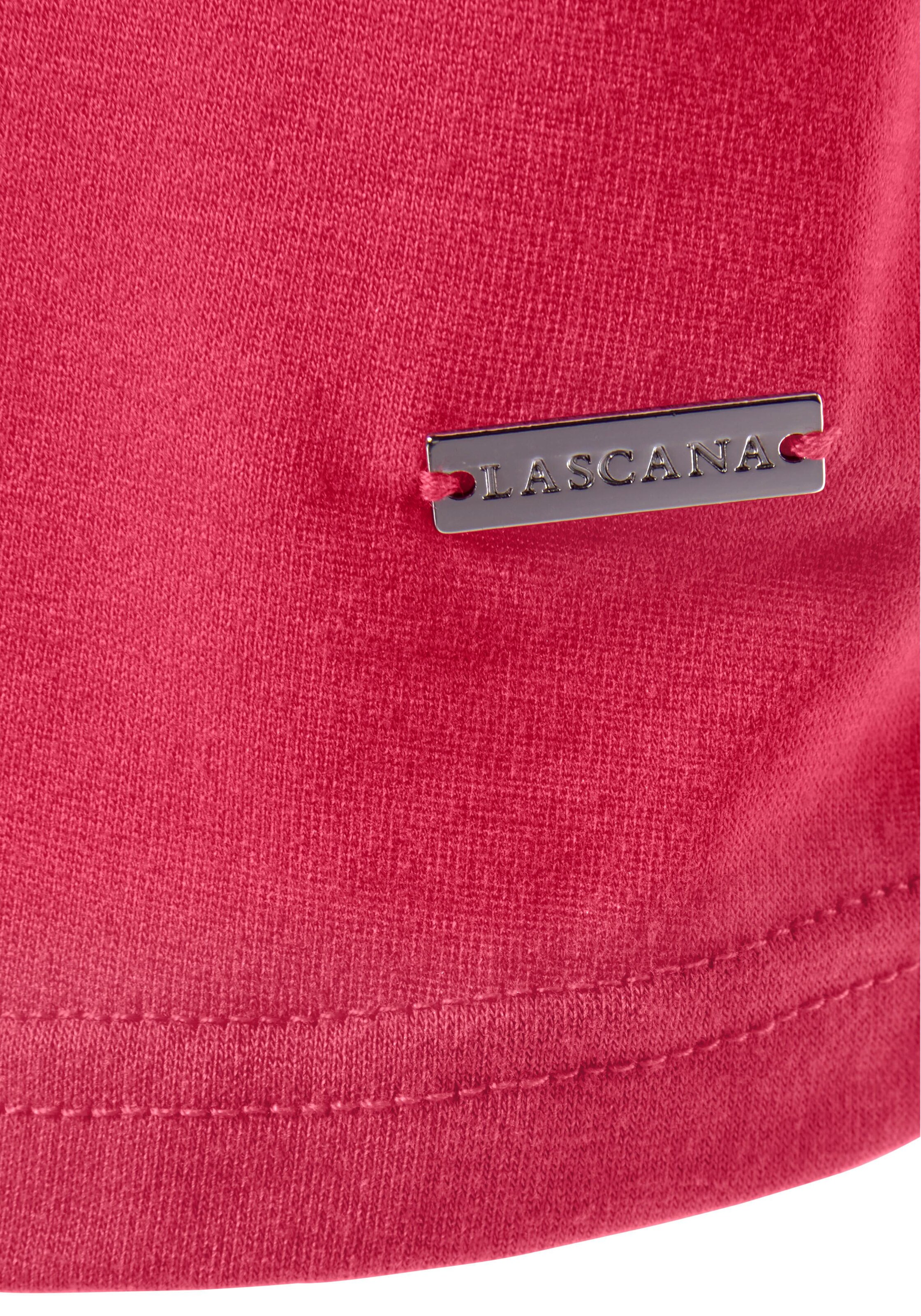 LASCANA Yömekko värissä punainen