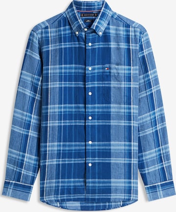 mėlyna TOMMY HILFIGER Standartinis modelis Marškiniai: priekis