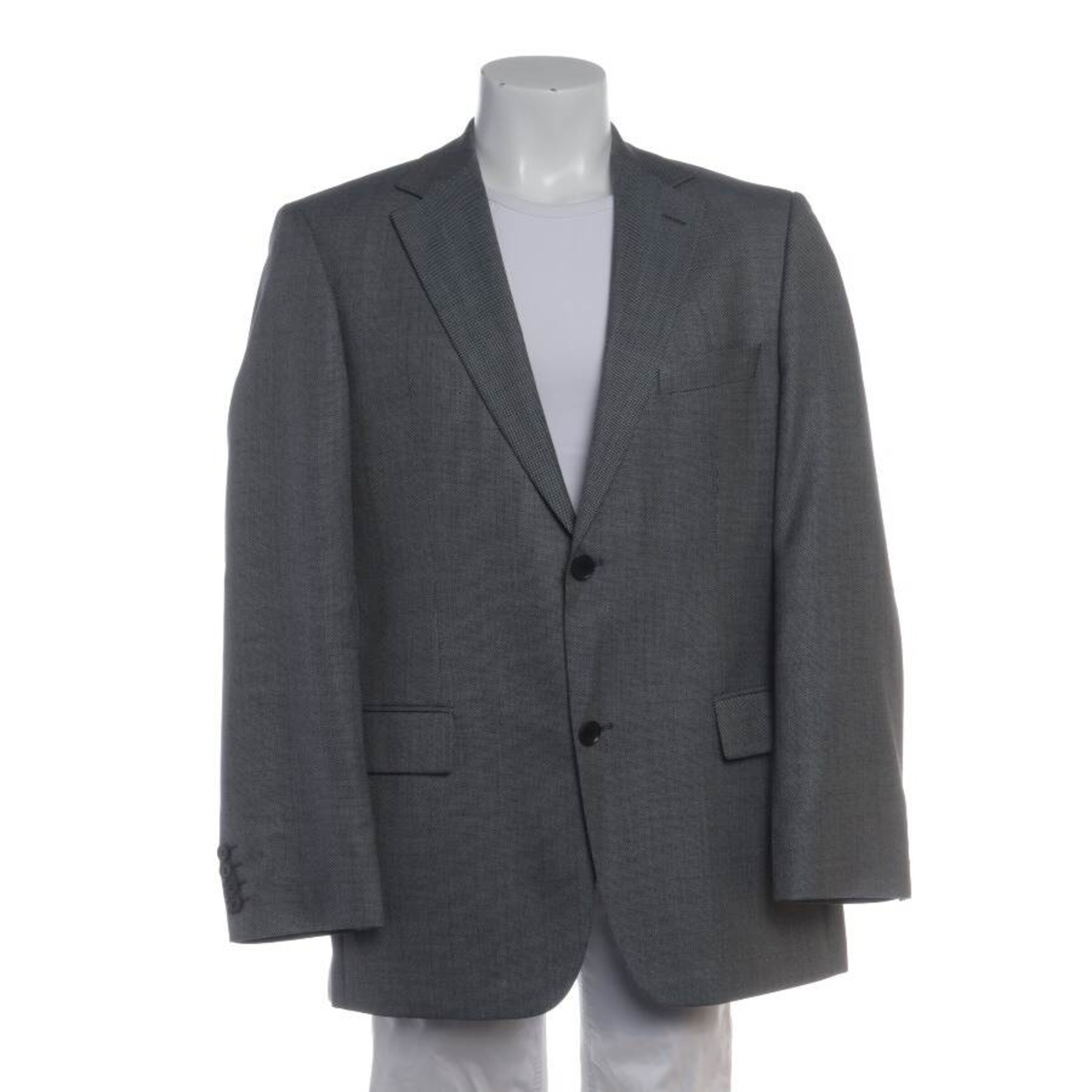 BOSS Suit Jacket in M-L in Grey: front