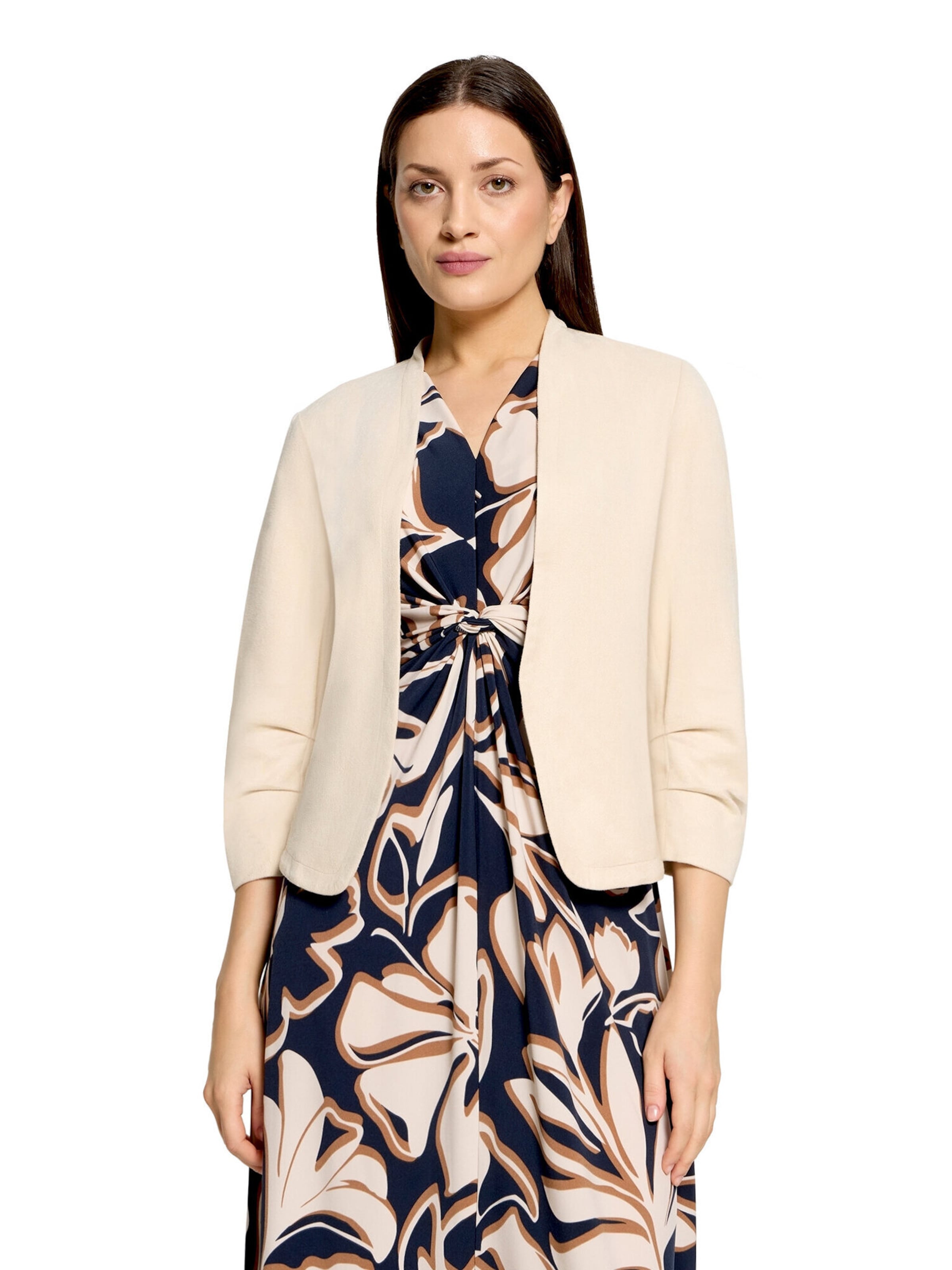 Blazer di Betty Barclay in beige: frontale