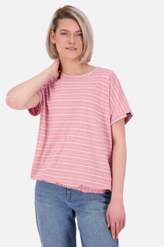 Alife and Kickin T-Shirt 'SunAK' in Pink: Vorderseite