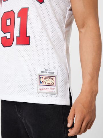 Tricou de la Mitchell & Ness pe alb