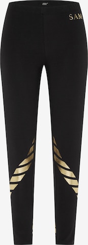 UNCLE SAM Slimfit Leggings in Schwarz: predná strana