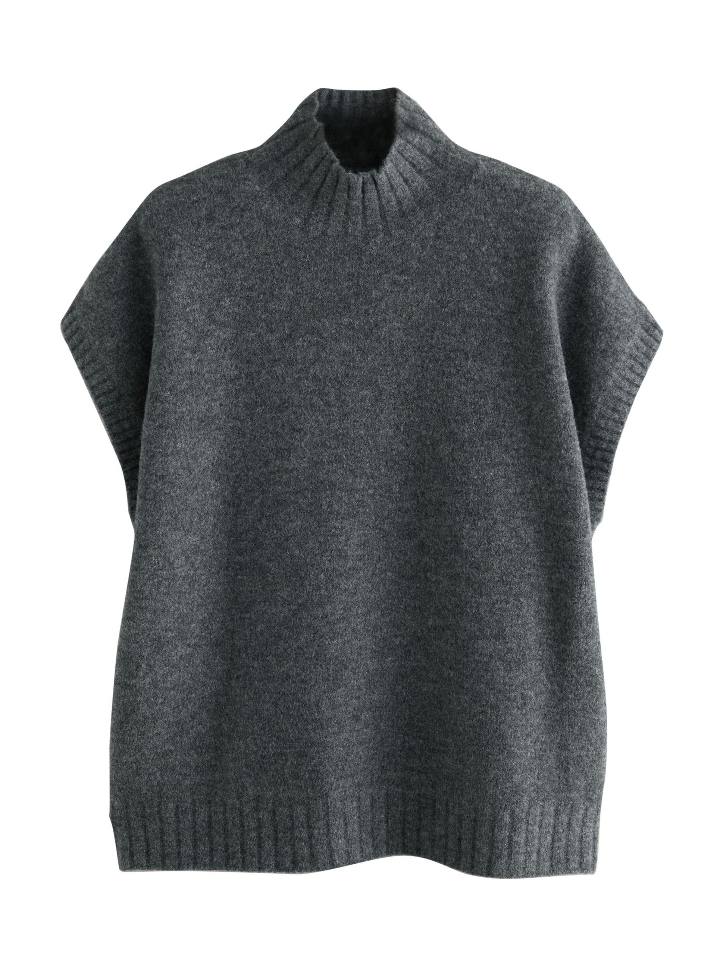 Next Sveter - Sivá: predná strana