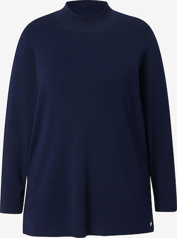 Ulla Popken Sweater in Blue: front