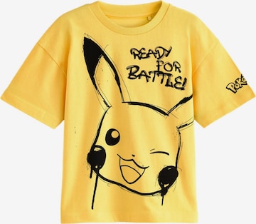 Next Tričko 'Pokémon' - Žltá: predná strana