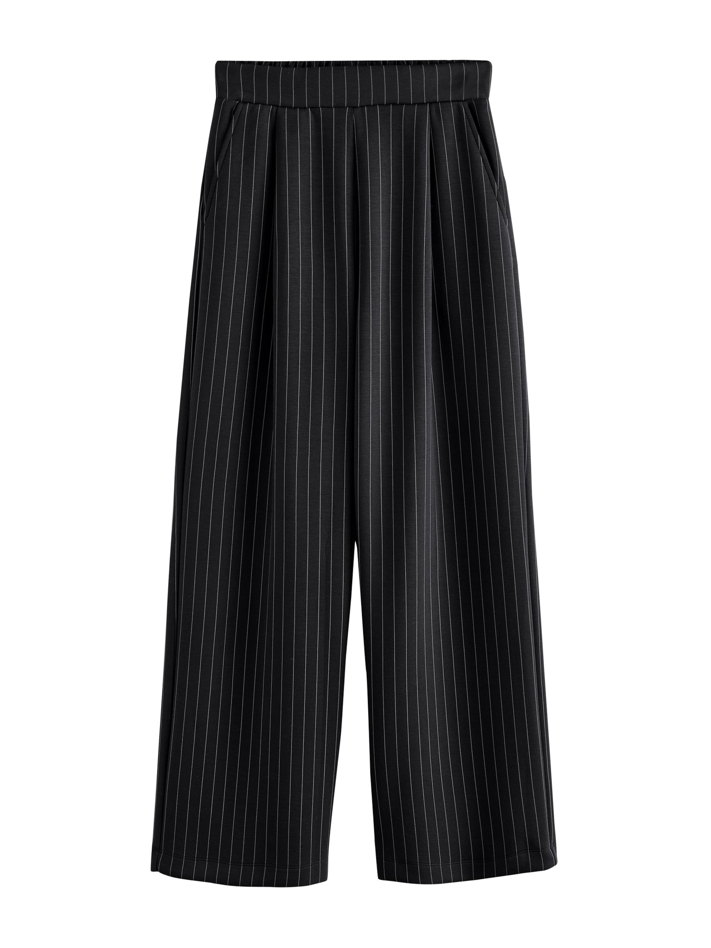 Wide leg Pantaloni di Next in nero: frontale