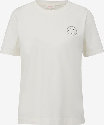 s.Oliver - Camiseta en beige: frente