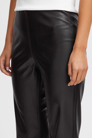 ICHI - regular Pantalón 'Cazavi' en negro