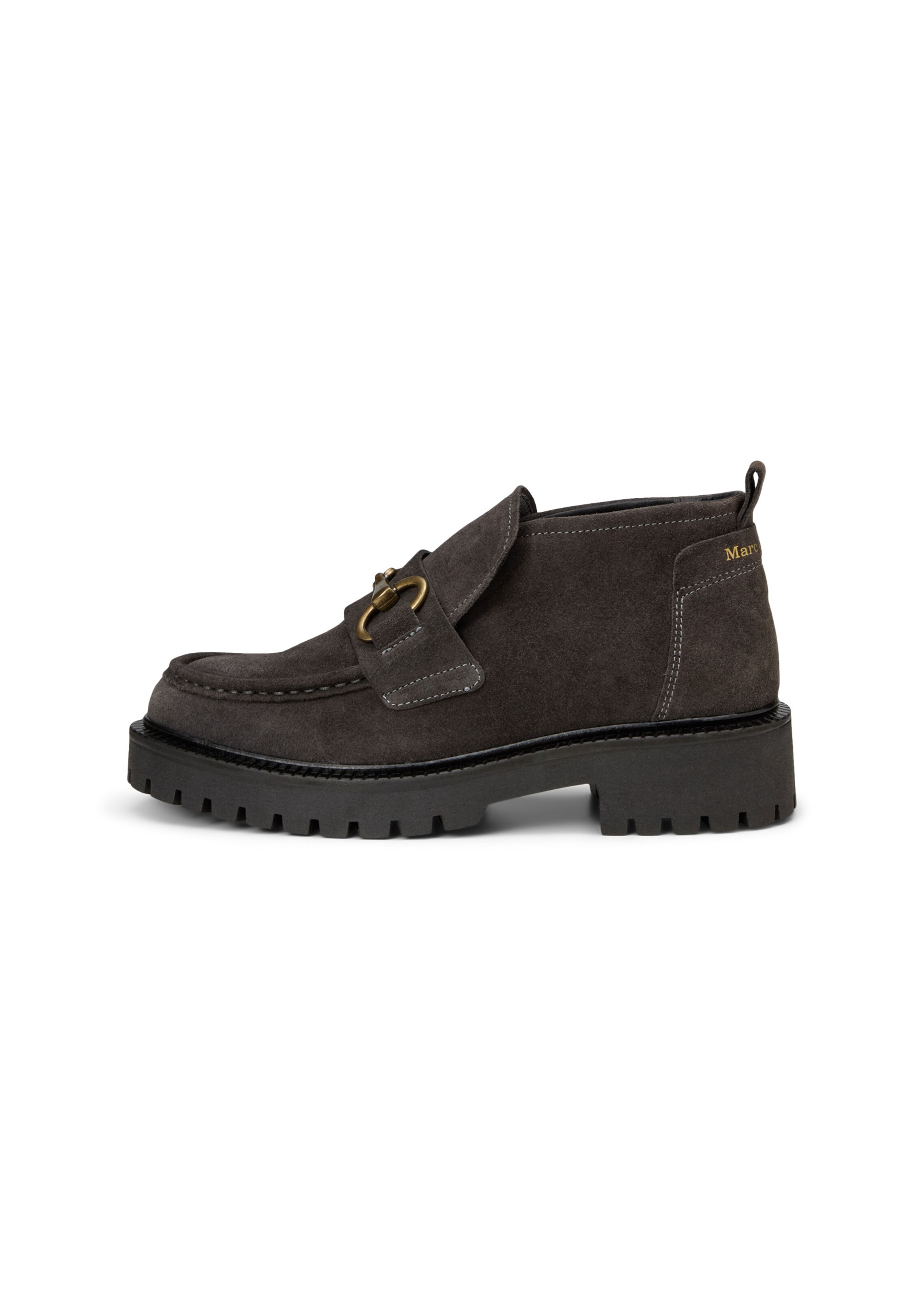 Marc O'Polo Ankle Boots 'Phia' in Grau: Vorderseite