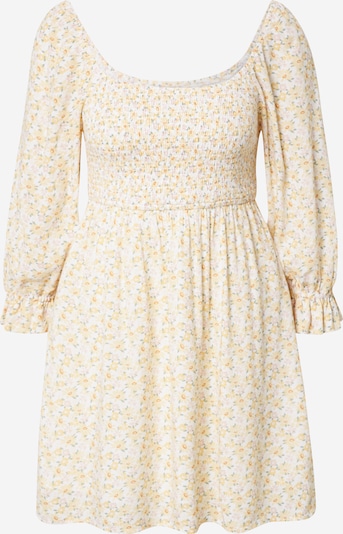 HOLLISTER Dress 'EMEA' in yellow gold / Pastel yellow / Grey / Pastel orange, Item view