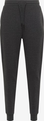 Mo SPORTS Tapered Pants in Grey: front