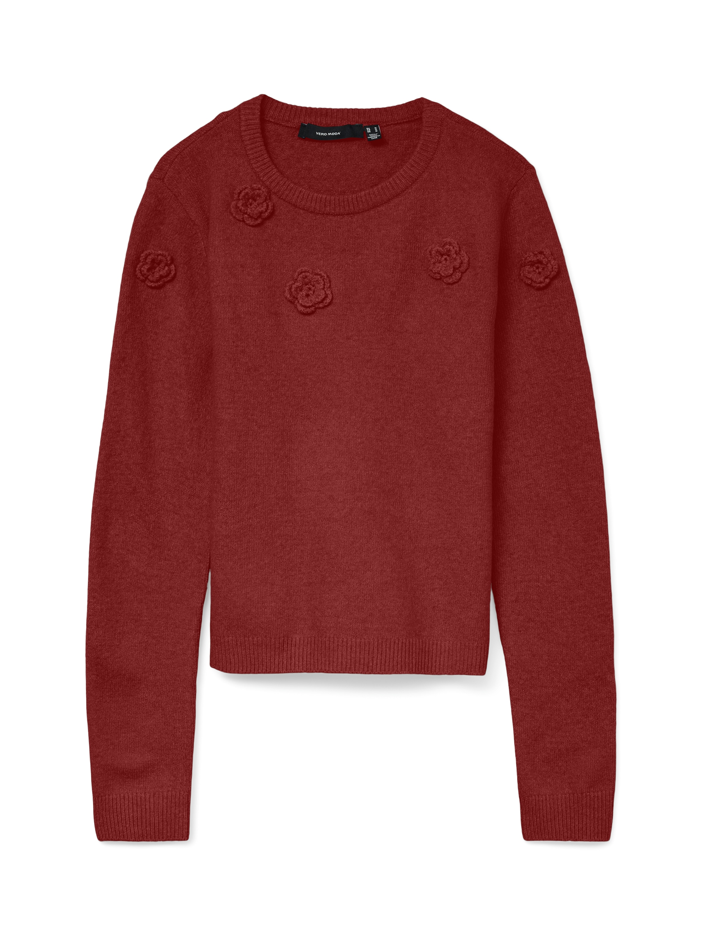 VERO MODA Pullover 'VMRose' in Rot: Vorderseite