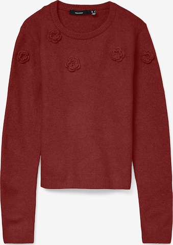 VERO MODA Pullover 'VMRose' in Rot: Vorderseite