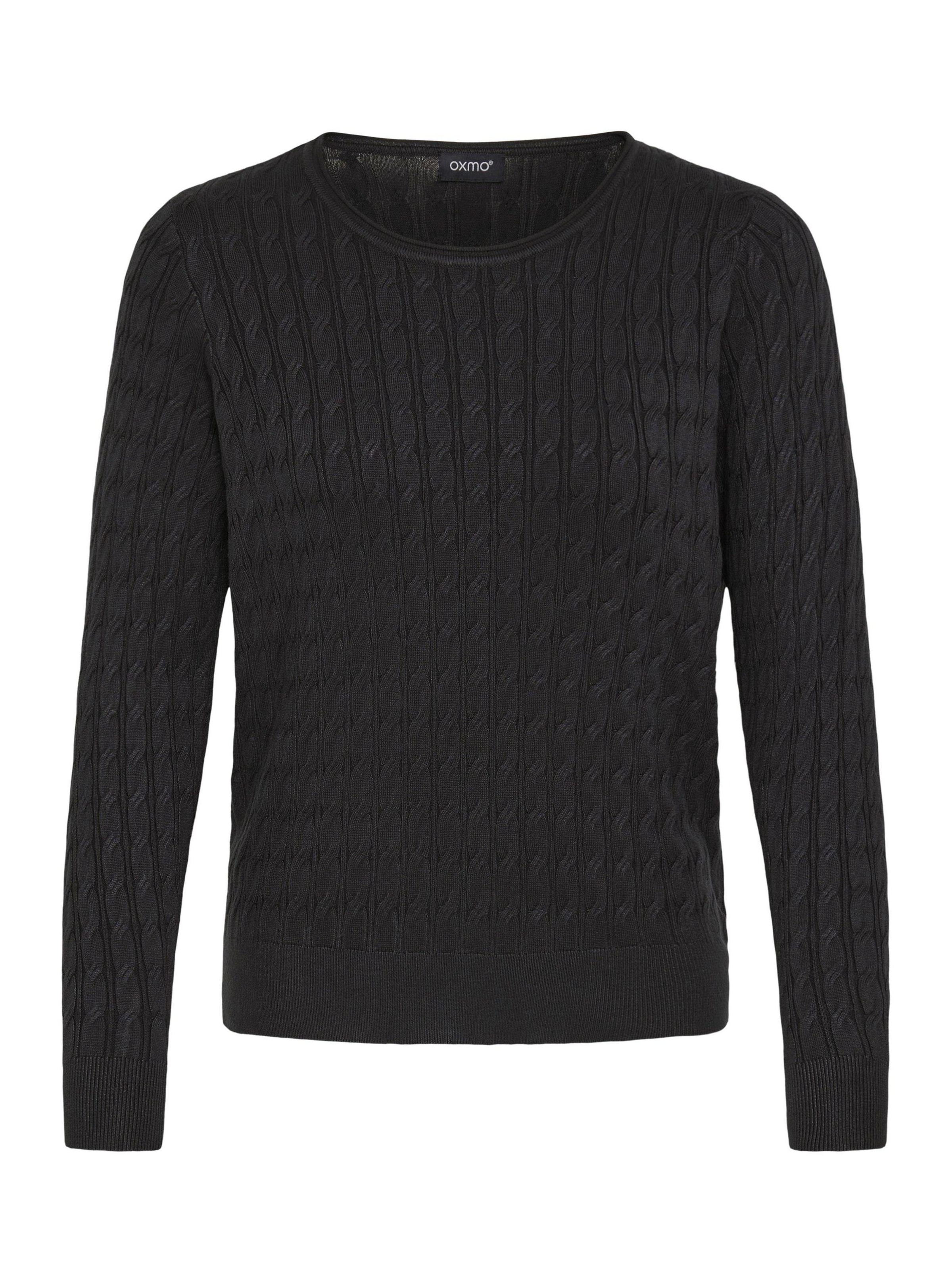 Pullover 'OXISISSE' di Oxmo in nero: frontale