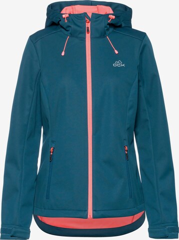 OCK Performance Jacket in Blue: front