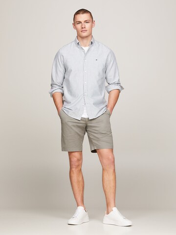 TOMMY HILFIGER - Ajuste regular Camisa 'Heritage' en gris