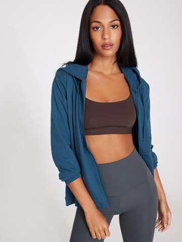 Tezenis Zip-Up Hoodie in Blue