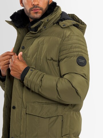 Alessandro Salvarini Winter Jacket in Green