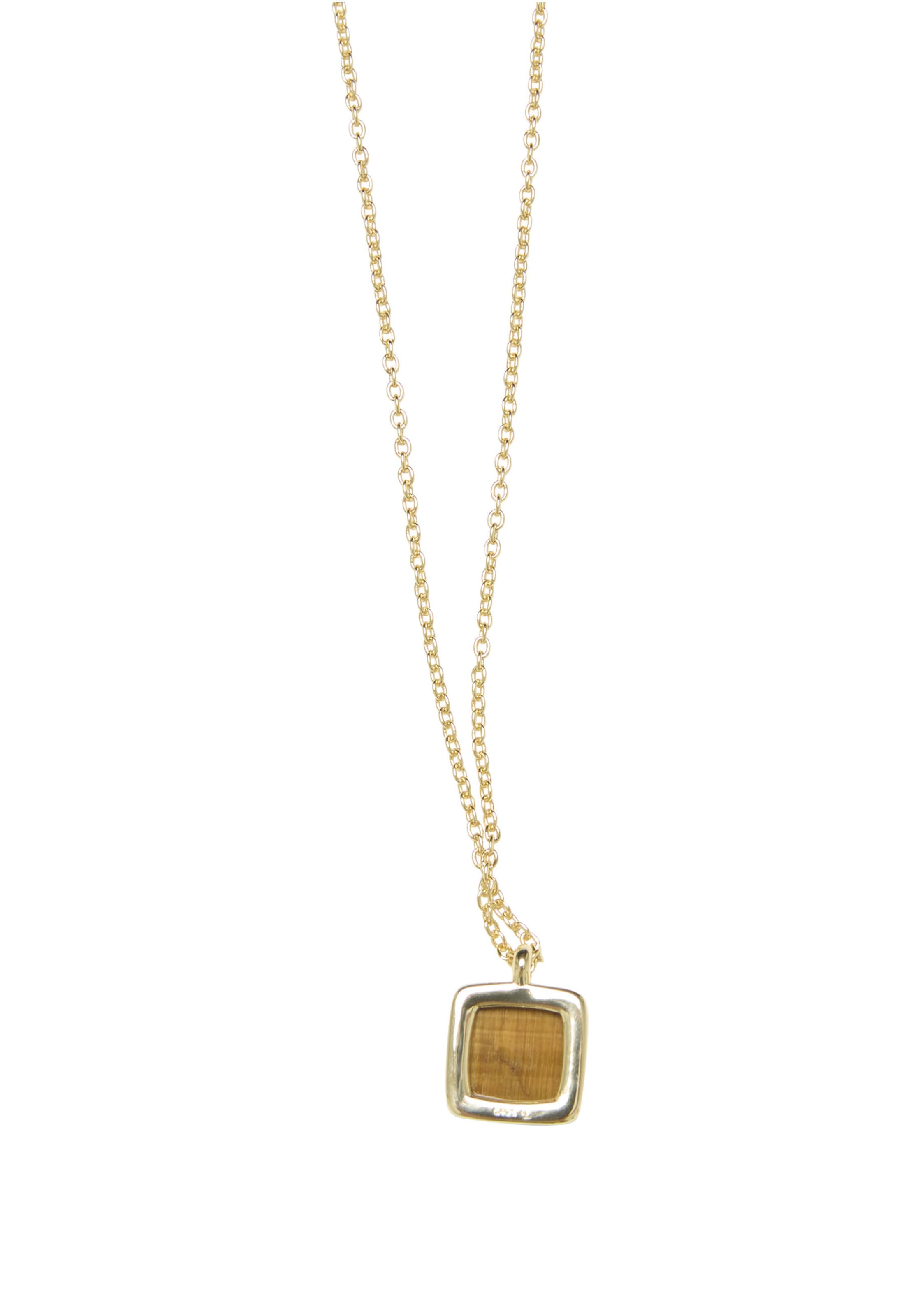 Commen Lines Necklace in Gold