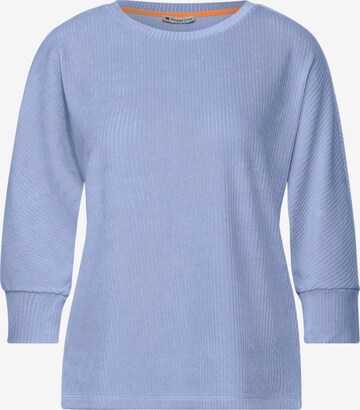 STREET ONE Shirt in Blauw: voorkant