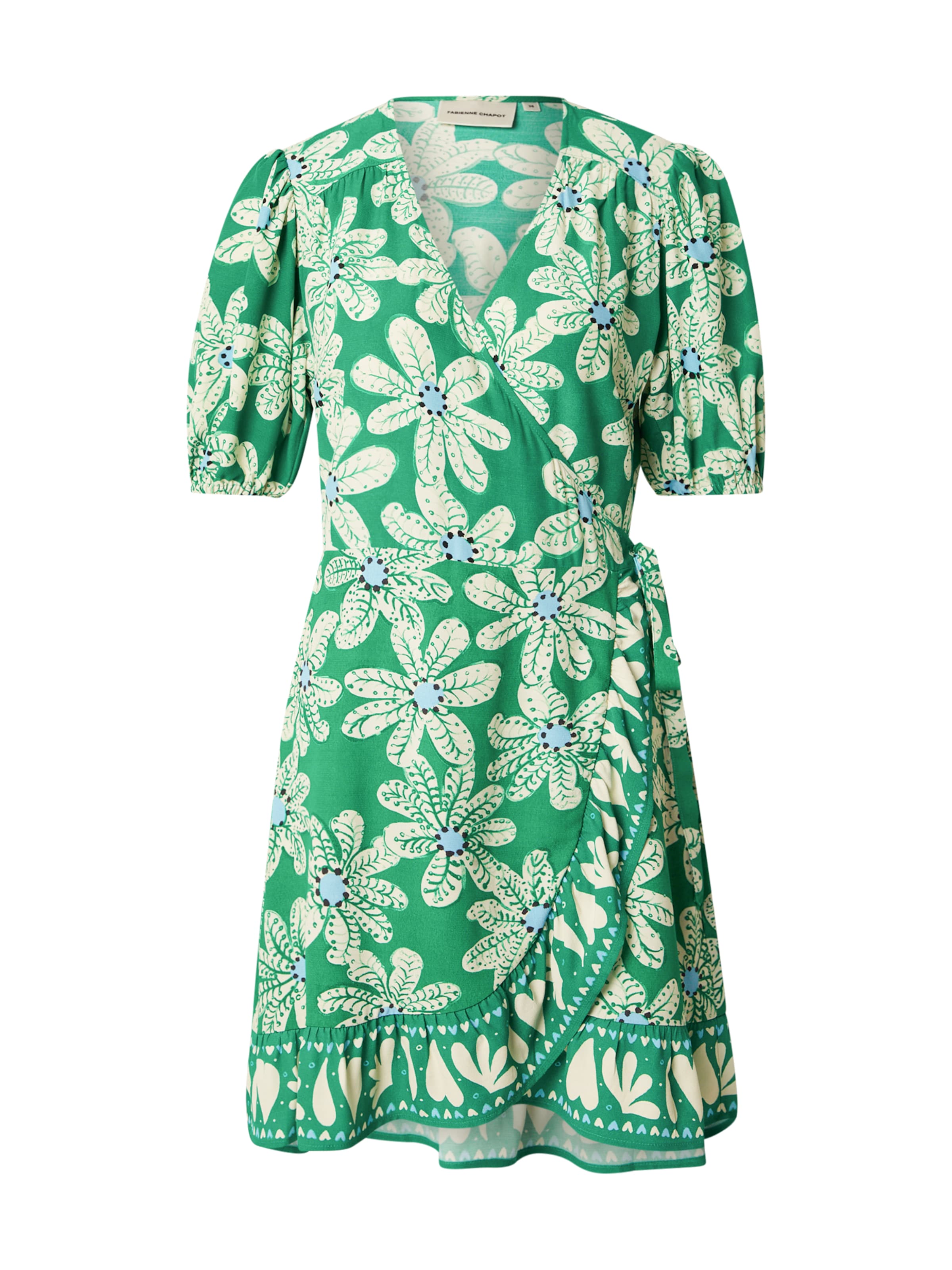 Fabienne Chapot Zomerjurk 'Ariel' in Groen: voorkant