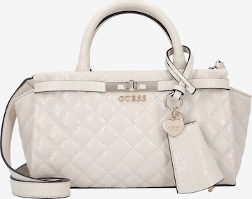 GUESS Handtasche 'Idra' in Weiß: Vorderseite