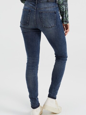 Skinny Jeans de la WE Fashion pe albastru