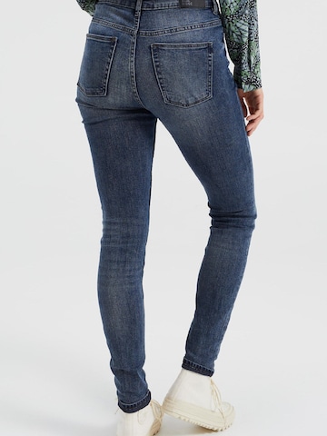 Skinny Jeans di WE Fashion in blu