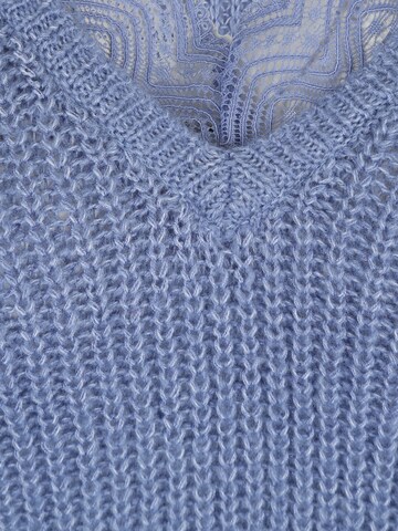 Vila Petite Pullover 'Glacy' in Blau