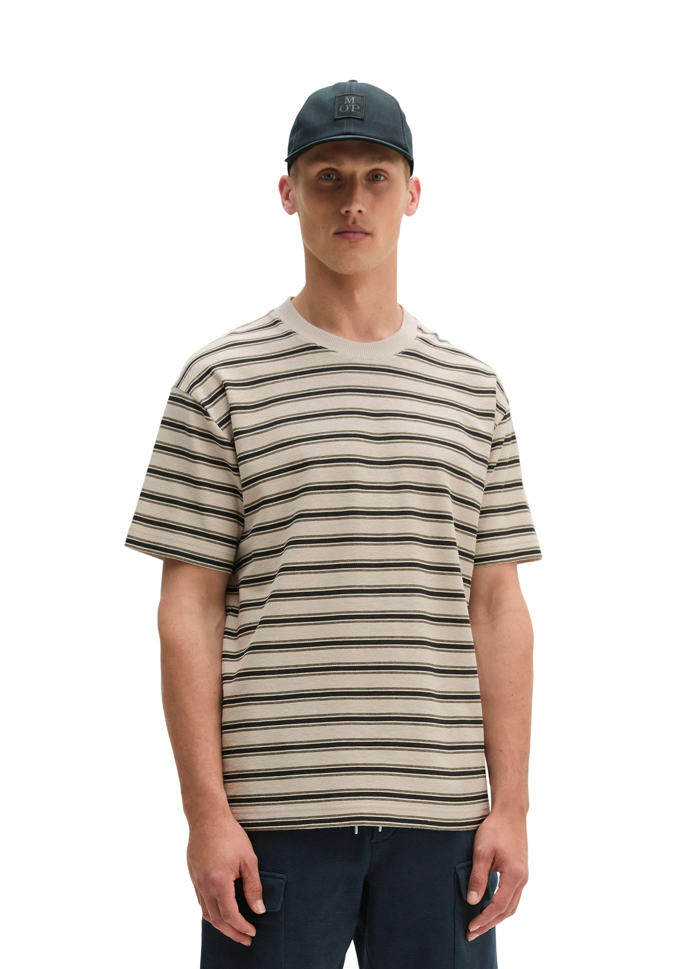Marc O'Polo T-Shirt in Beige: Vorderseite