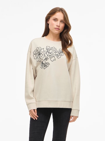 bēšs VILA Sportisks džemperis 'VITASSE': no priekšpuses