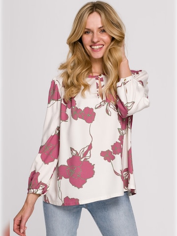 Makover - Blusa en beige: frente