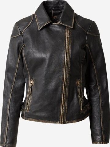 Gipsy Between-Season Jacket 'Peggie' in Black: front