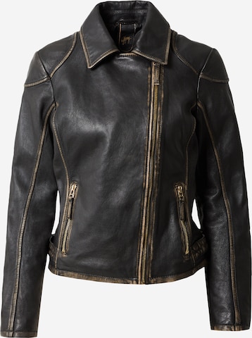 Gipsy Between-season jacket 'Peggie' in Black: front
