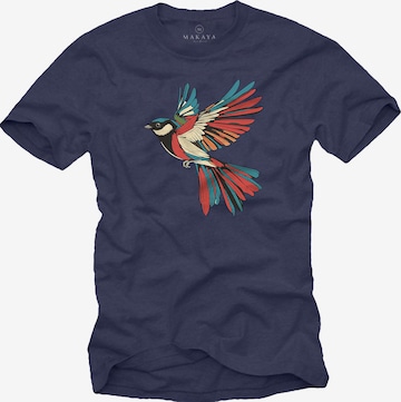 MAKAYA Shirt in Blau: Vorderseite