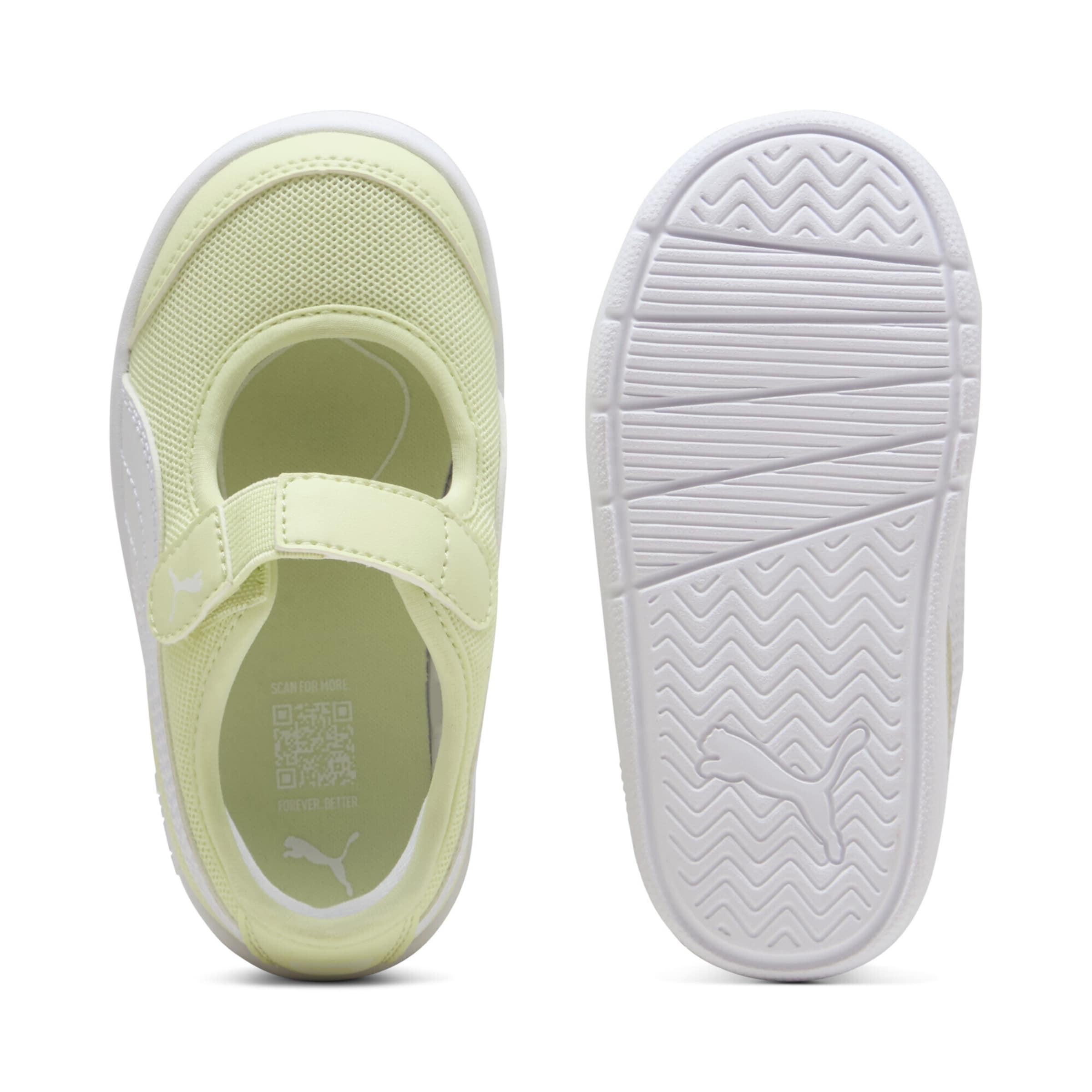 Baskets 'Courtflex v3' PUMA en vert