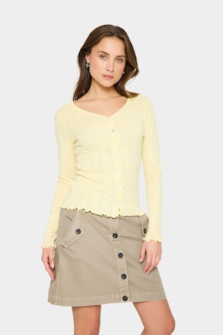SAINT TROPEZ Sweater 'Gru' in Yellow: front
