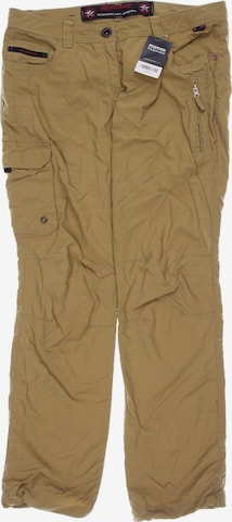 EXXTASY Pants in L in Yellow: front