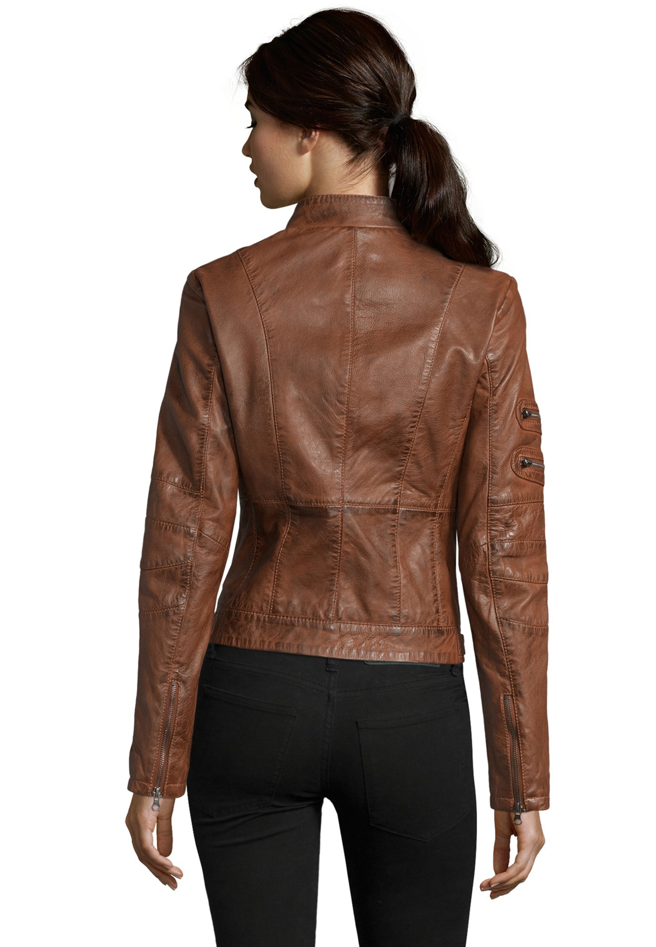 7ELEVEN Between-Season Jacket 'Lilo' in Brown