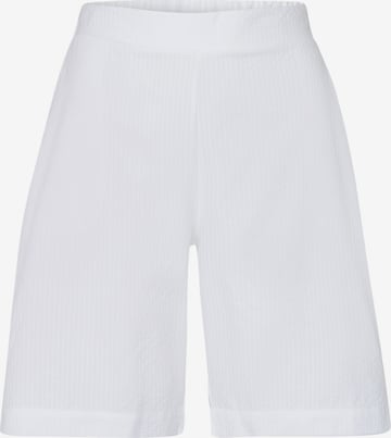 Hanro Regular Pants ' Urban Casuals ' in White: front