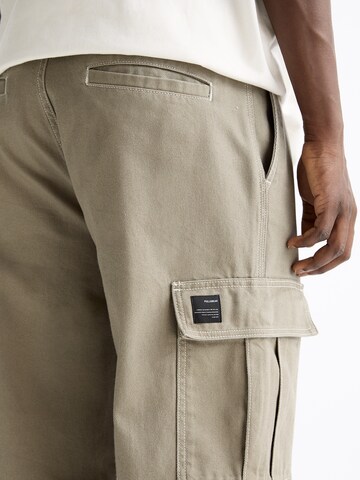 Wide leg Pantaloni cargo di Pull&Bear in verde