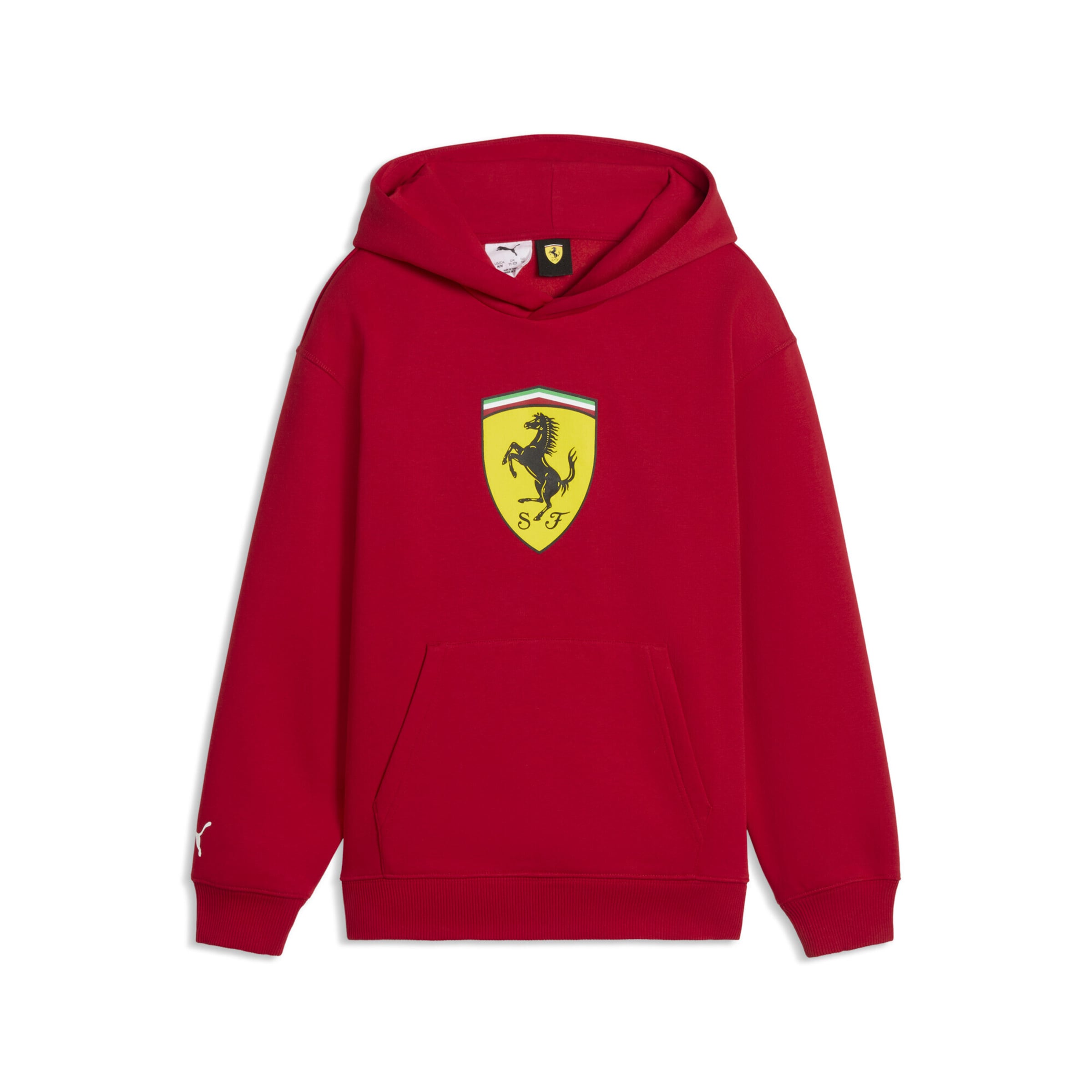 PUMA Sweatshirt 'Scuderia Ferrari' in Red: front