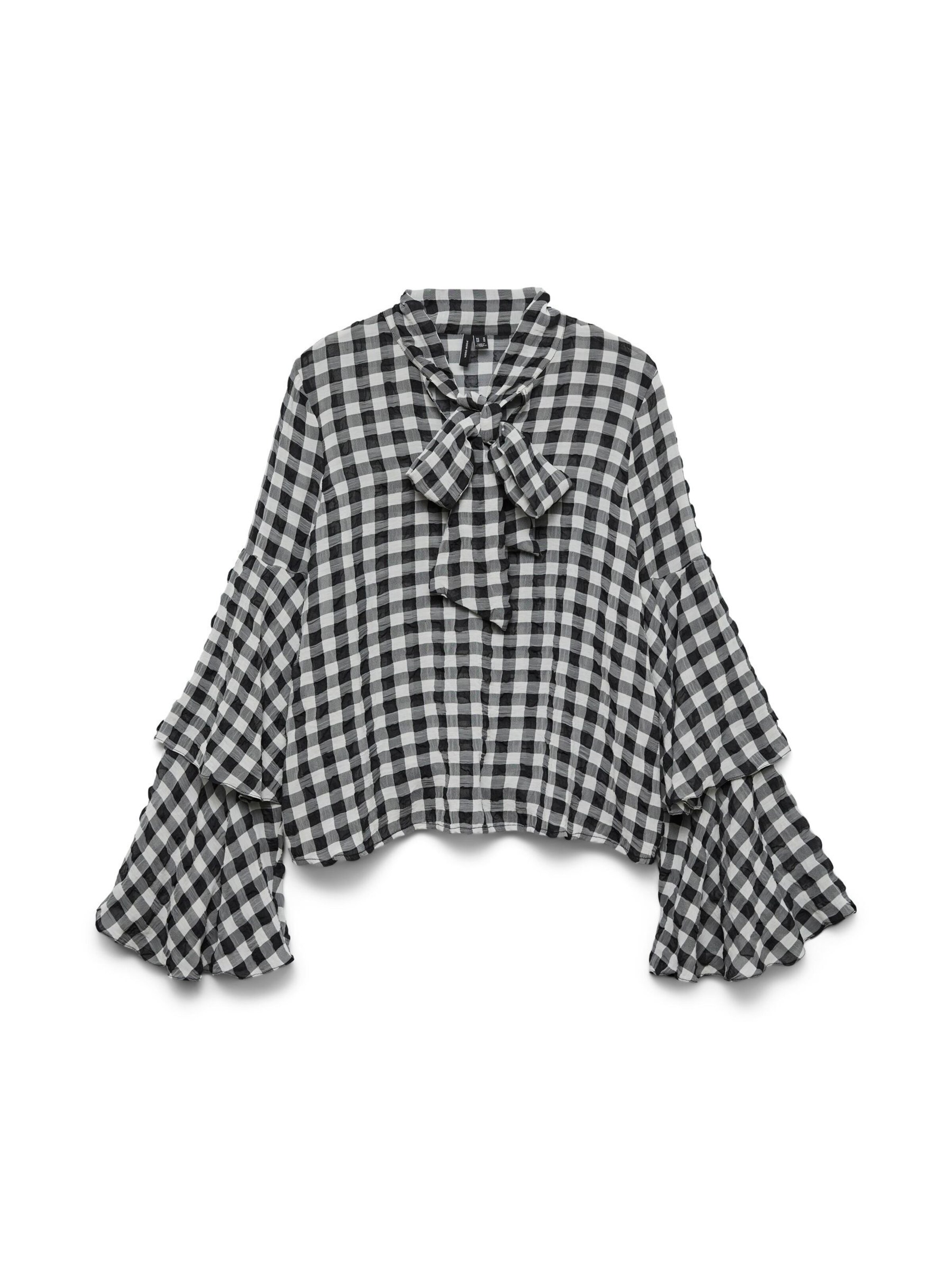 Camicia da donna 'VMSia' di VERO MODA in nero: frontale