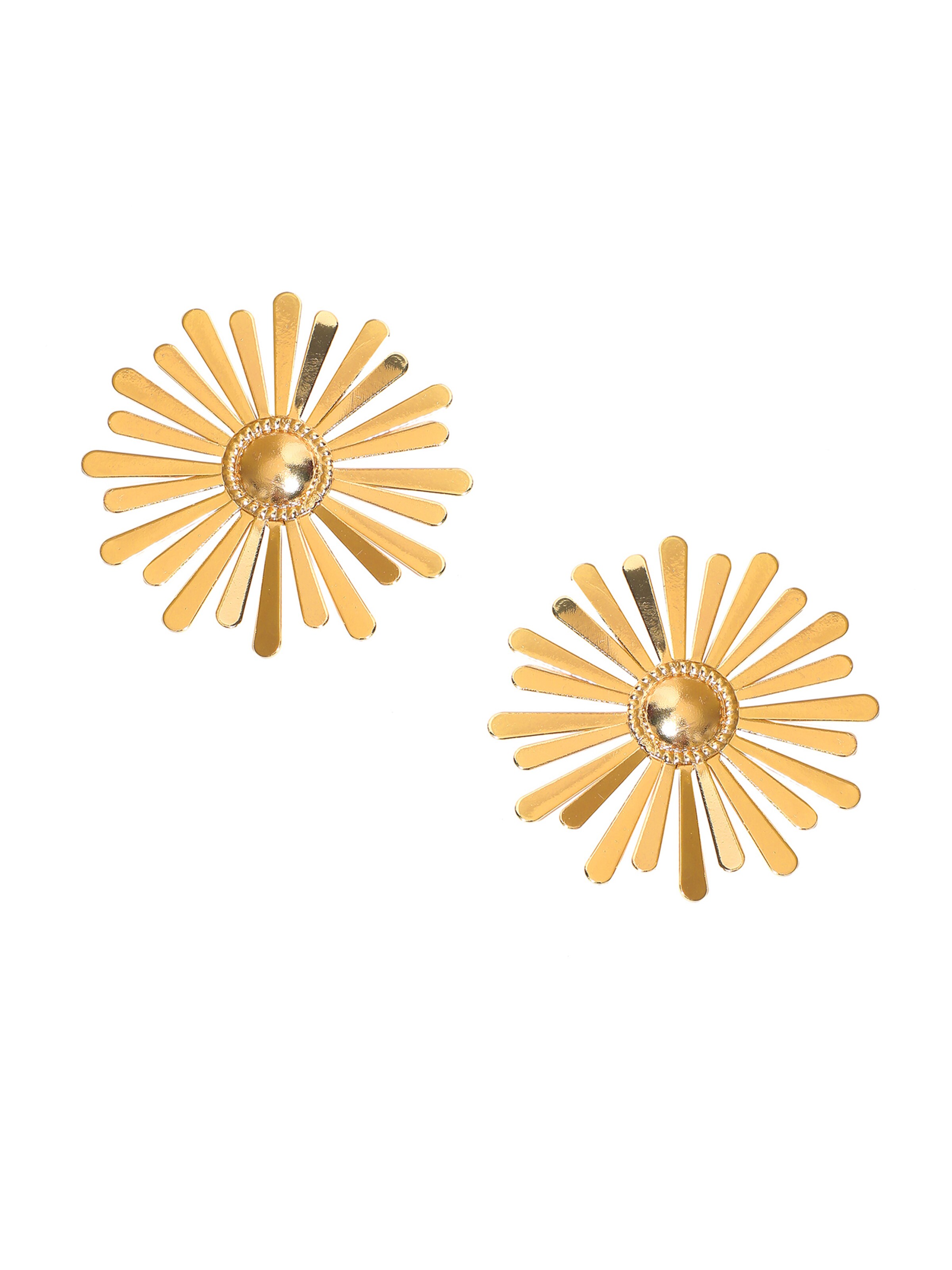 SOHI Earrings 'Hosanna' in Gold: front