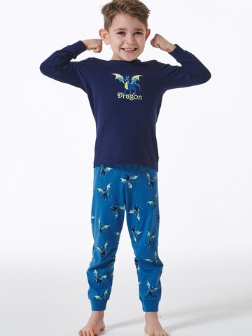 Pyjama ' Boys World ' SCHIESSER en bleu