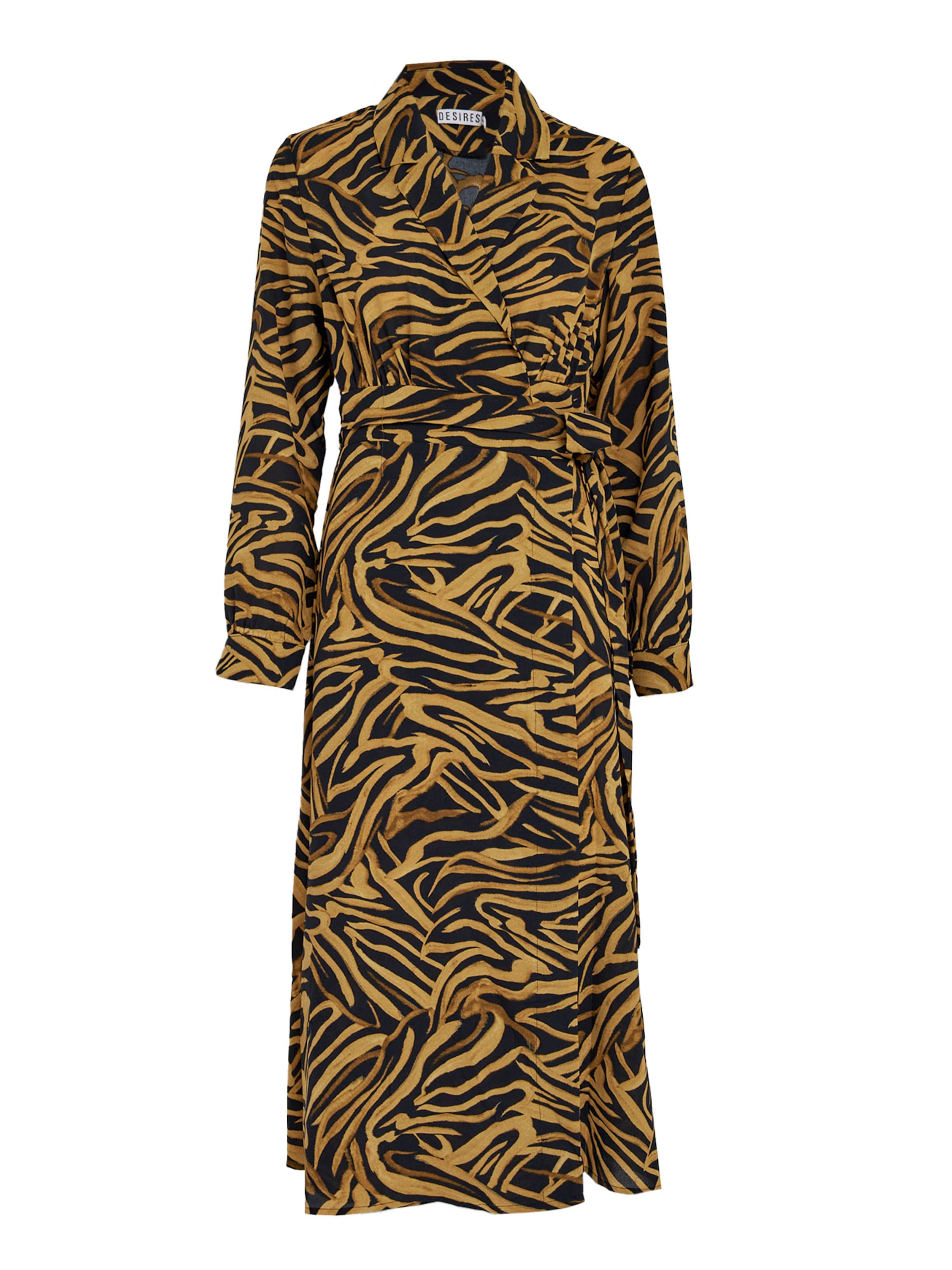 DESIRES Jurk 'Faith' in Zwart: voorkant